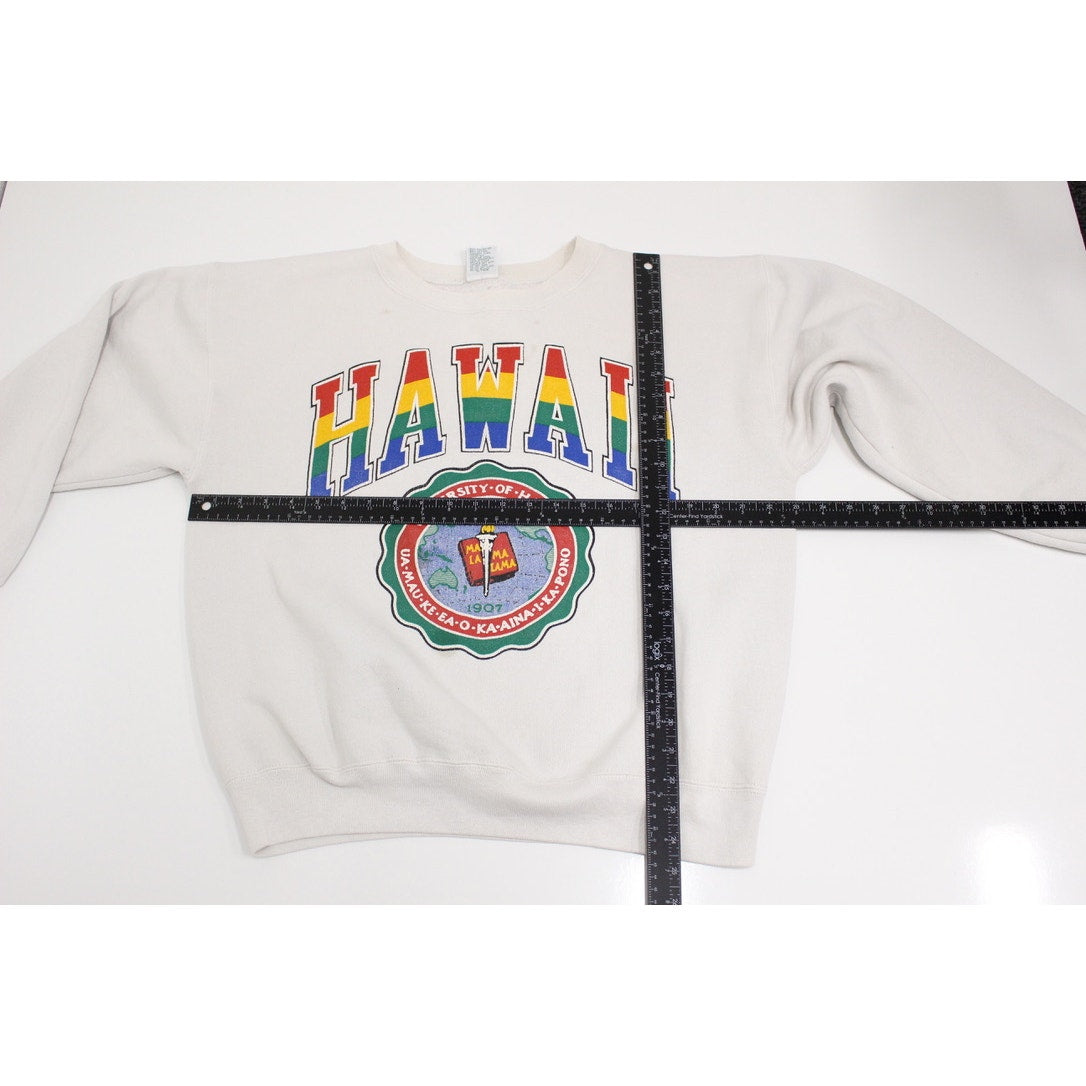 Vintage University of Hawaii Rainbows Sweatshirt Large