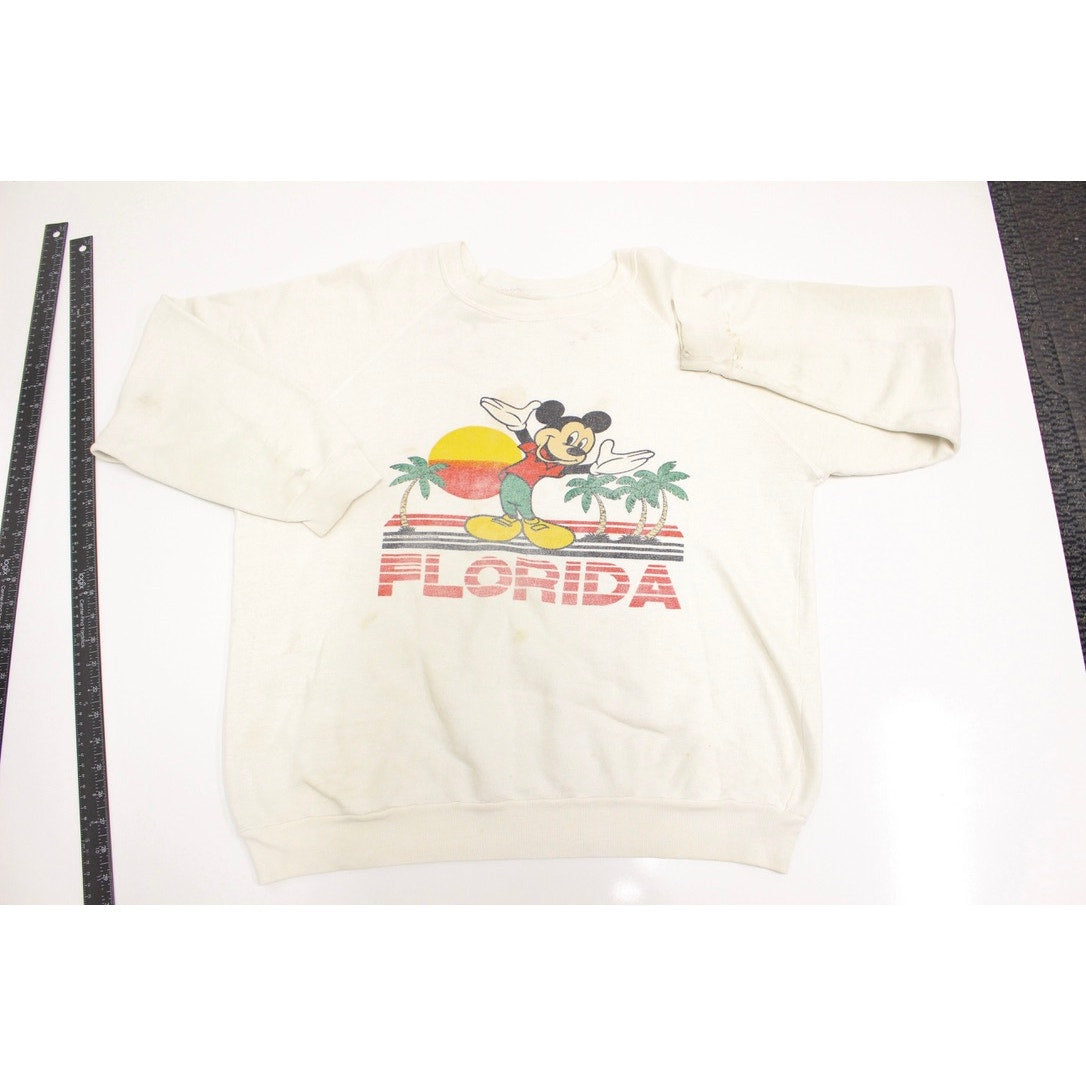 Vintage Walt Disney Mickey Mouse Florida Sweatshirt Large