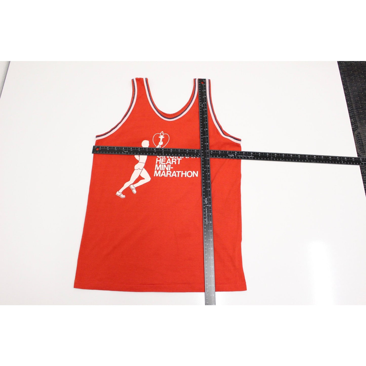 Vintage Cincinnati Heart Mini-Marathon Tank Top Large