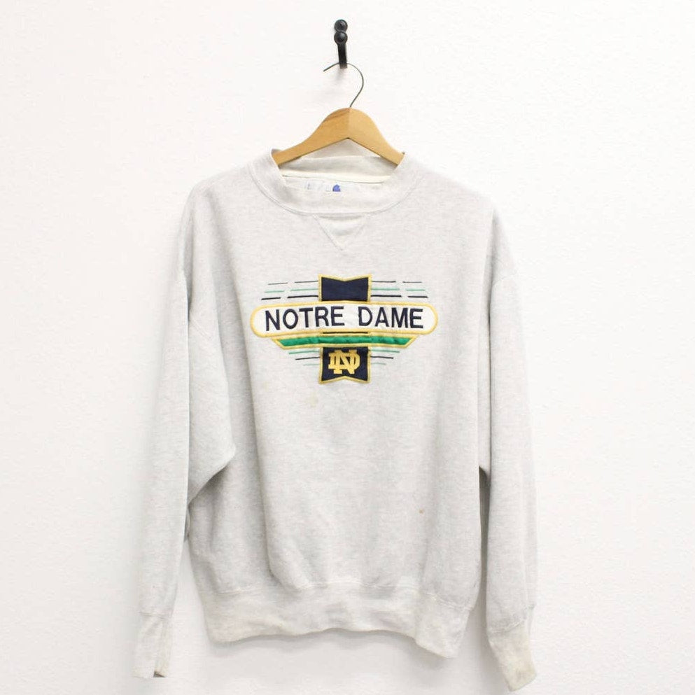 Vintage University of Notre Dame Fighting Irish Sweatshirt Large