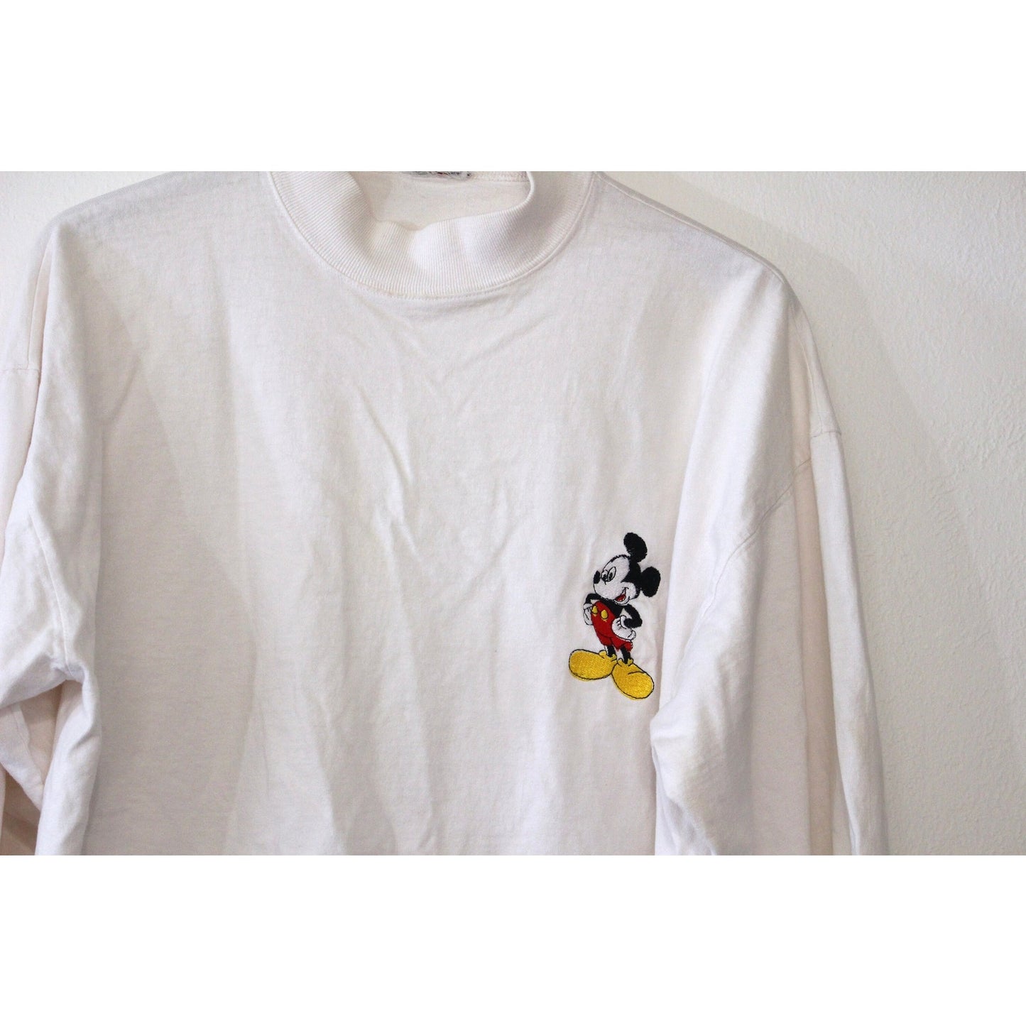 Vintage Walt Disney World Mickey Mouse Long Sleeve T Shirt Large