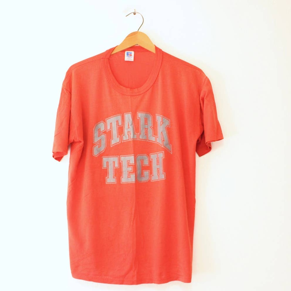 Vintage Stark Technical State College T Shirt Large