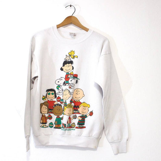 Vintage Peanuts Snoopy Christmas Sweatshirt Large