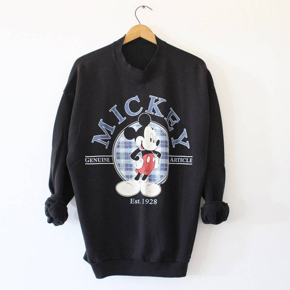 Vintage Walt Disney Mickey Mouse Sweatshirt Large