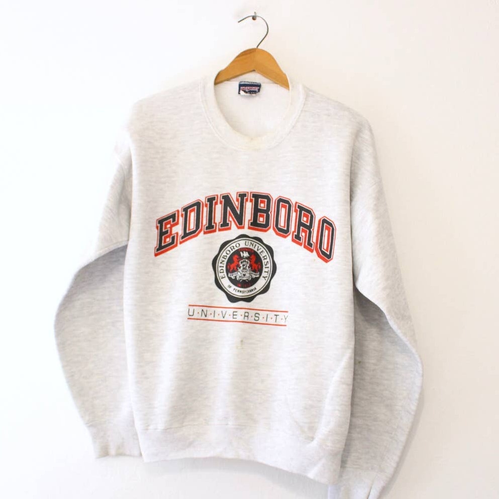 Vintage Edinboro University of Pennsylvania Sweatshirt Large