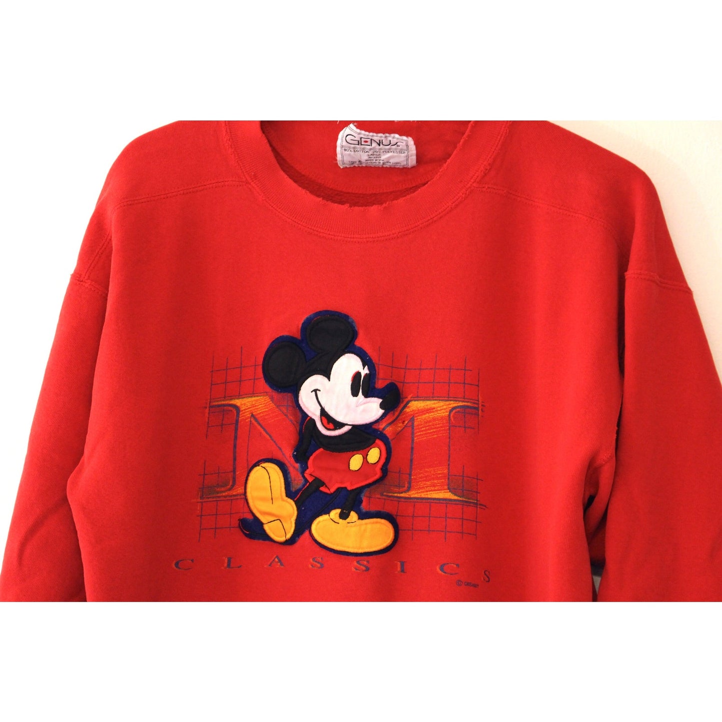 Vintage Walt Disney Mickey Mouse Sweatshirt Large