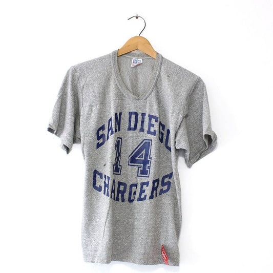 Vintage San Diego Chargers Football T Shirt Medium