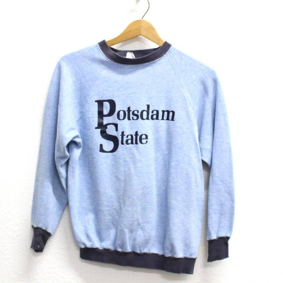 Vintage Potsdam College Sweatshirt Small