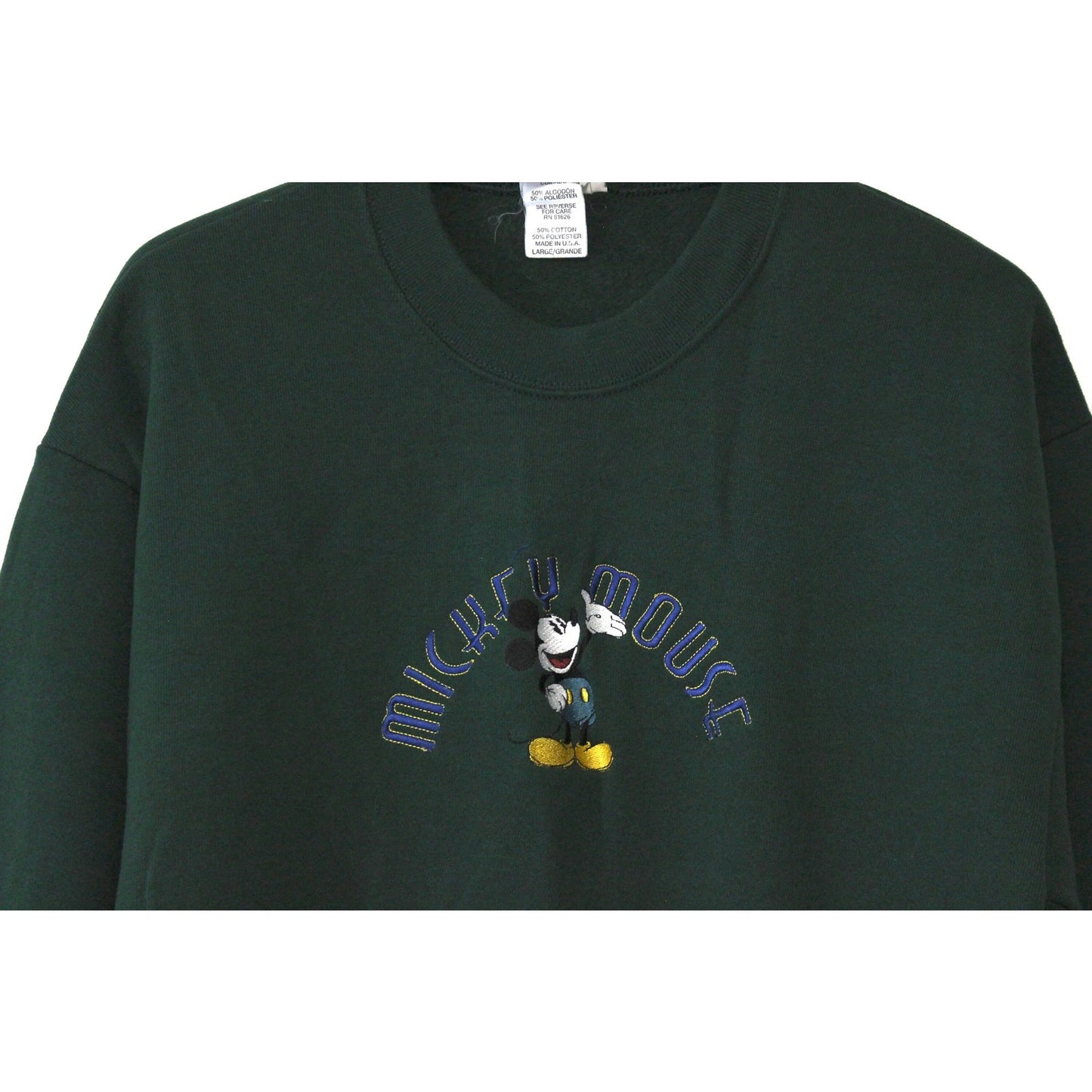 Vintage Walt Disney Mickey Mouse Sweatshirt Large