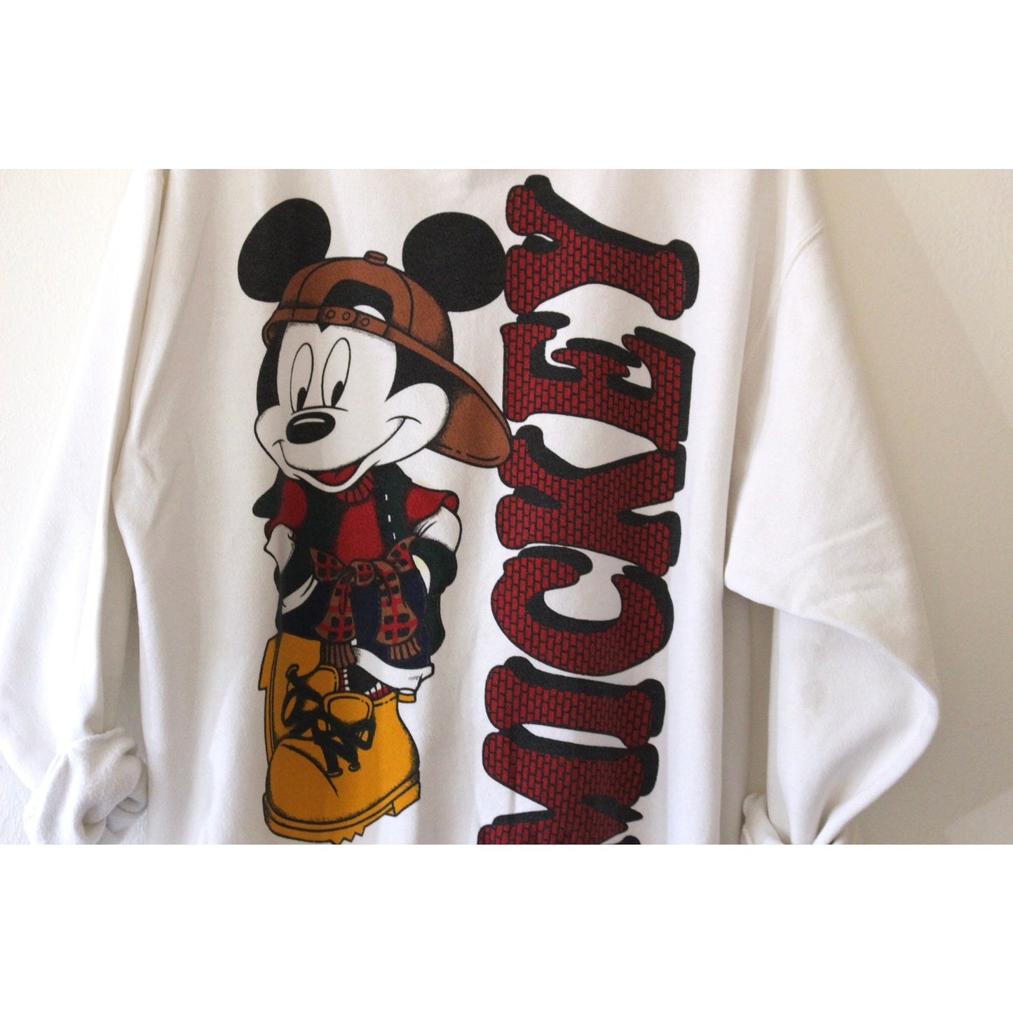 Vintage Walt Disney Mickey Mouse Sweatshirt Large