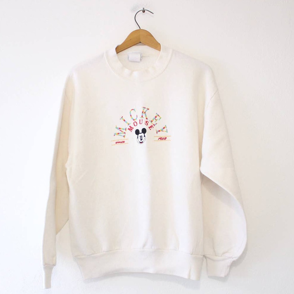 Vintage Walt Disney Mickey Mouse Sweatshirt Medium