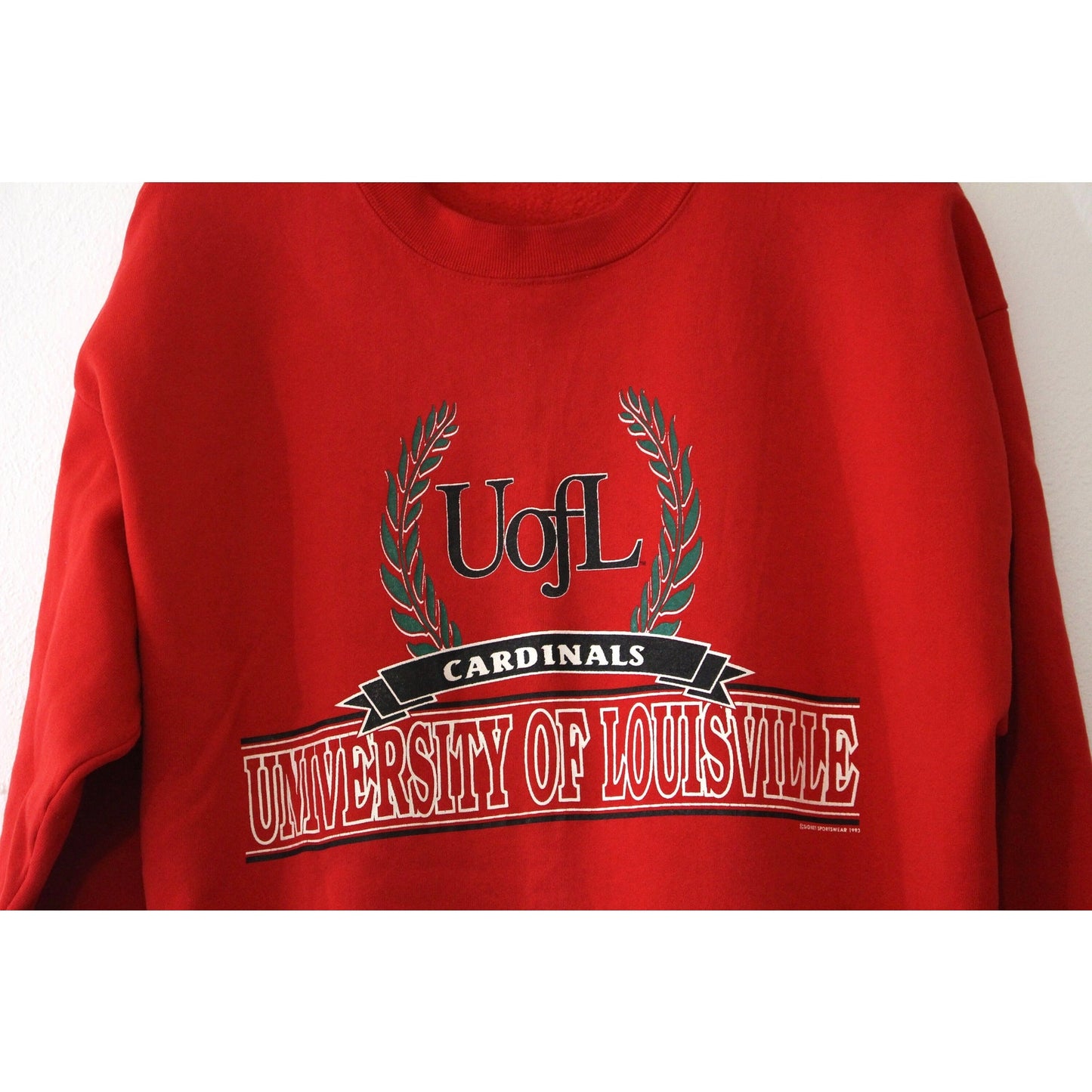 Vintage University of Louisville Cardinals Sweatshirt XL