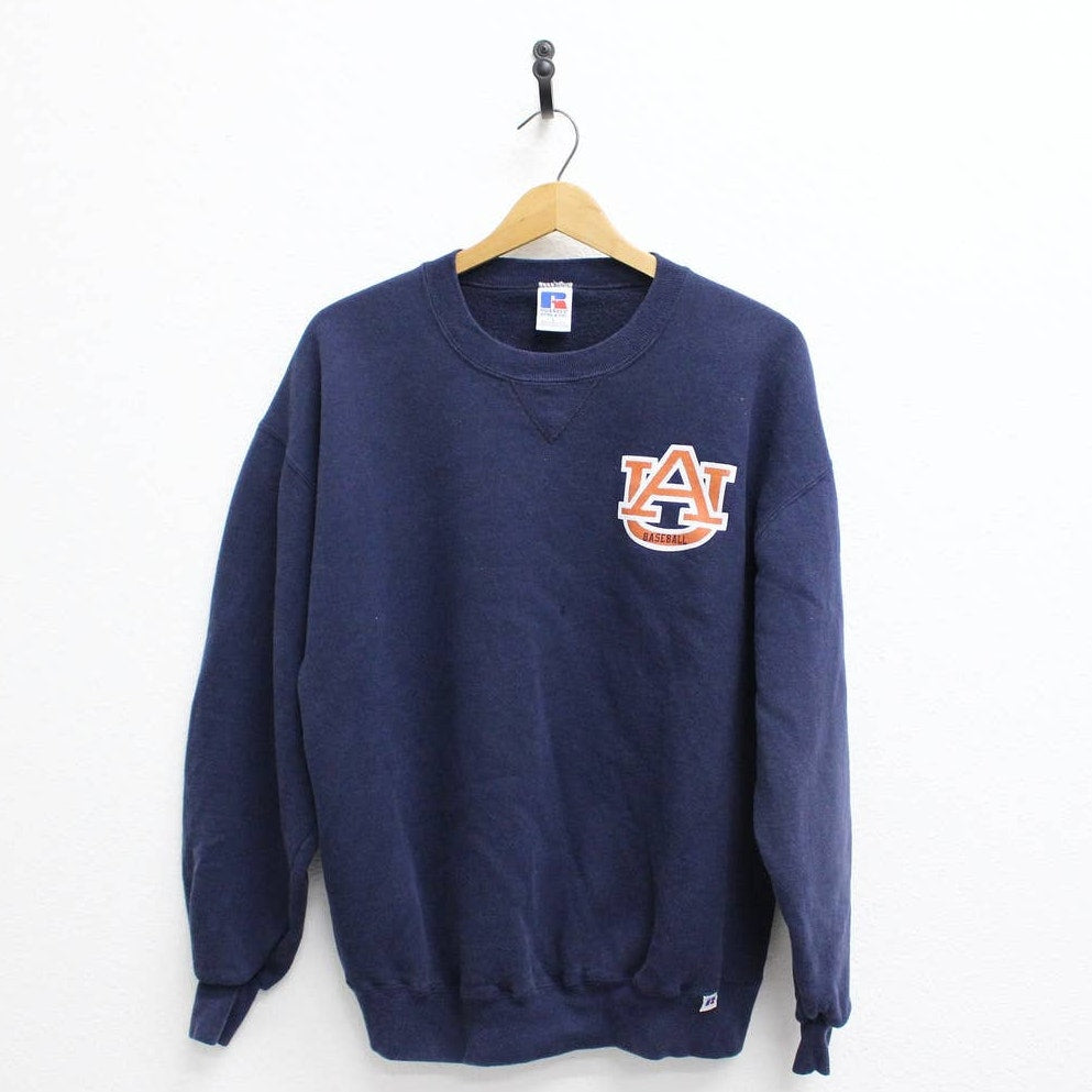 Vintage Auburn University Baseball Sweatshirt Large