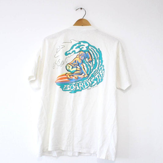 Vintage Board Stiff Disney Surf Shop T Shirt Large