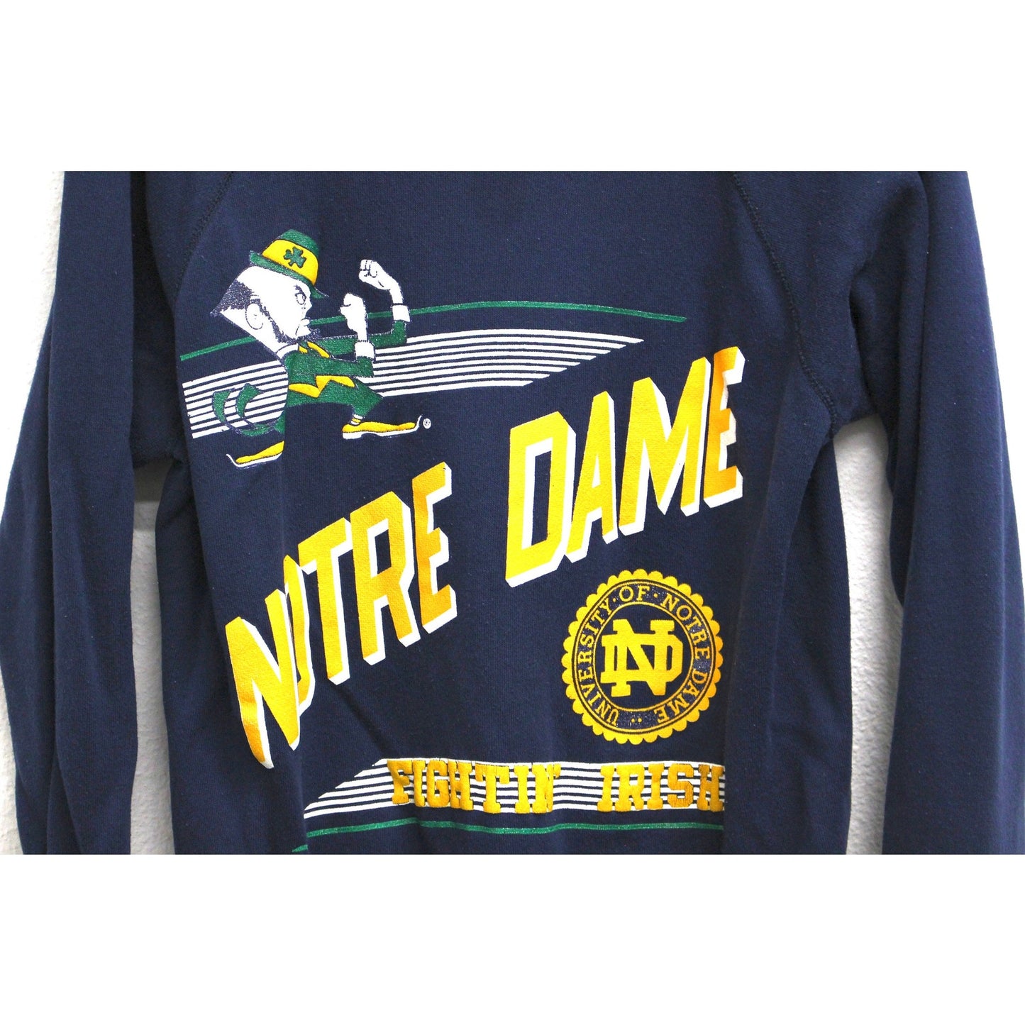 Vintage Notre Dame University Fighting Irish Sweatshirt XL