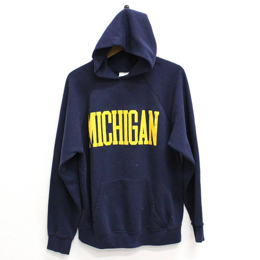 Vintage University of Michigan Wolverines Hooded Sweatshirt XL