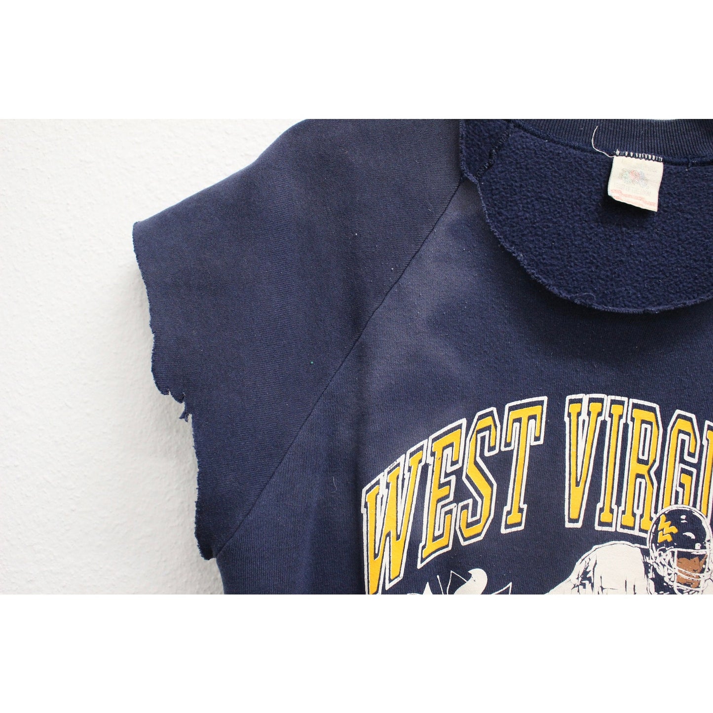 Vintage West Virginia University Fiesta Bowl 1989 Sweatshirt Large