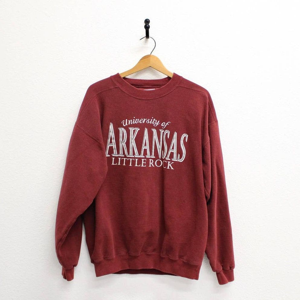 Vintage University of Arkansas Razorbacks Sweatshirt Large