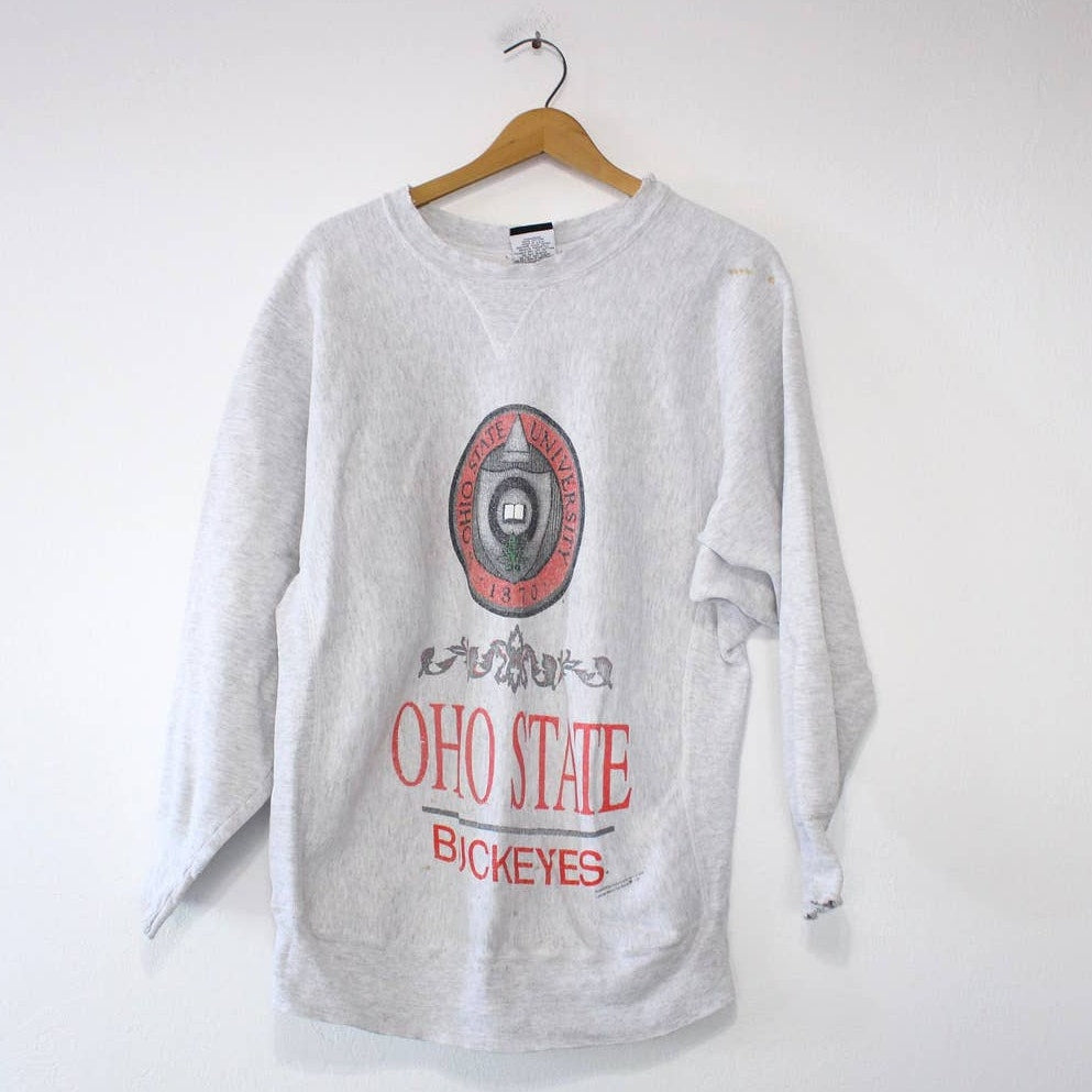 Vintage The Ohio State University OSU Buckeyes Sweatshirt Large