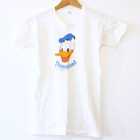 Vintage Kids Disneyland Donald Duck T Shirt Large