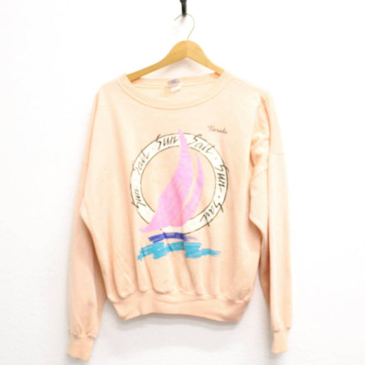 Vintage Sail Florida Sweatshirt Large