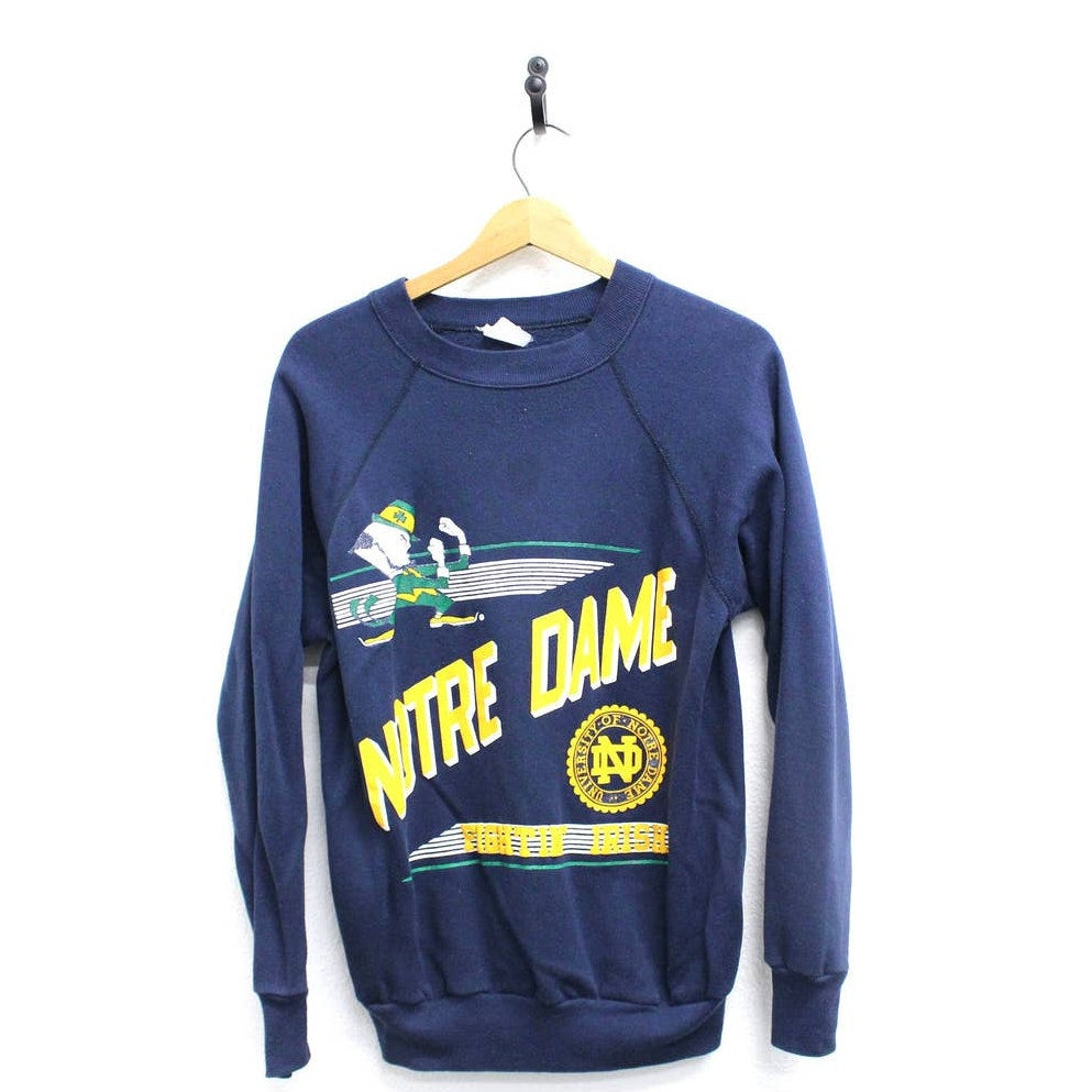 Vintage Notre Dame University Fighting Irish Sweatshirt XL