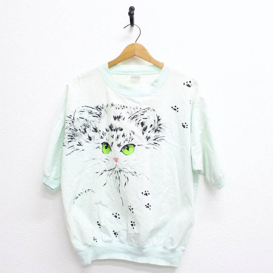 Vintage Kitty Cat T Shirt XL