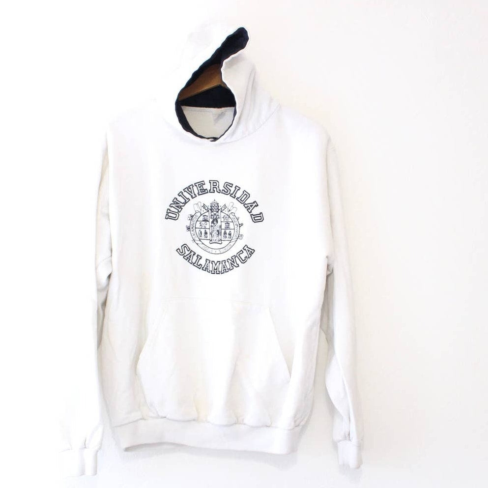 Vintage University of Salamanca Hooded Sweatshirt XXL 2X