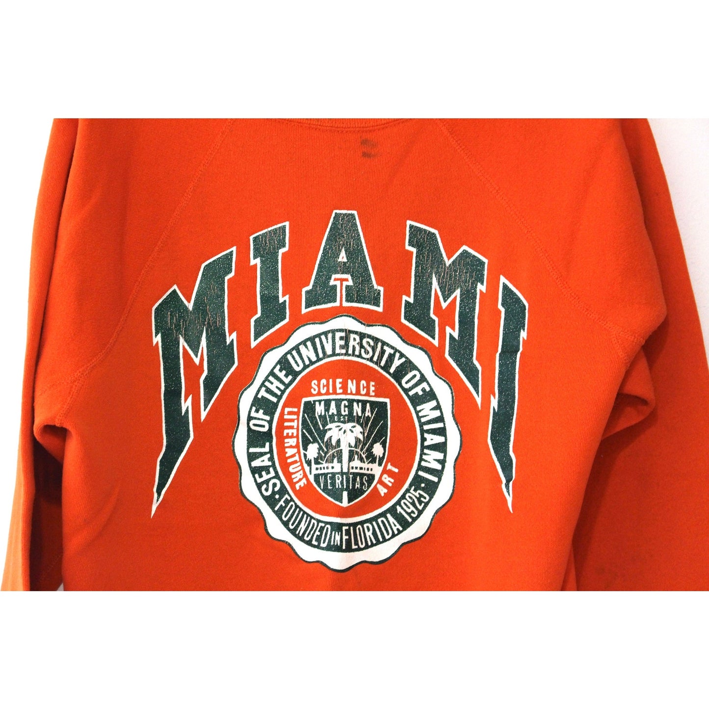 Vintage University of Miami Hurricanes Sweatshirt XL