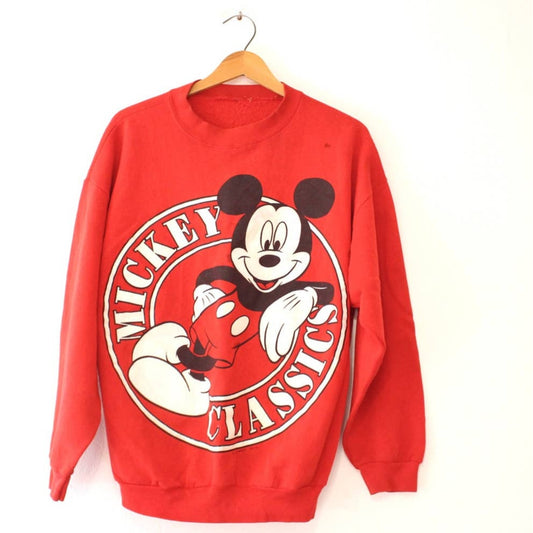 Vintage Walt Disney Mickey Mouse Sweatshirt Large