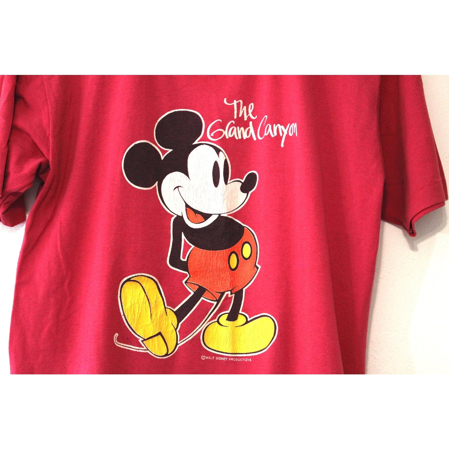 Vintage Walt Disney Mickey Mouse Grand Canyon T Shirt Large