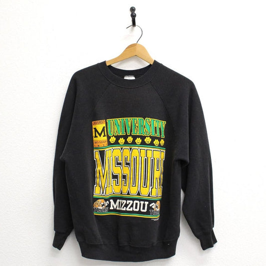 Vintage University of Missouri Tigers Mizzou Sweatshirt Medium