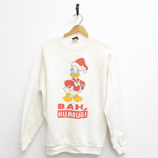 Vintage Walt Disney Donald Duck Bah Humbug Sweatshirt XL