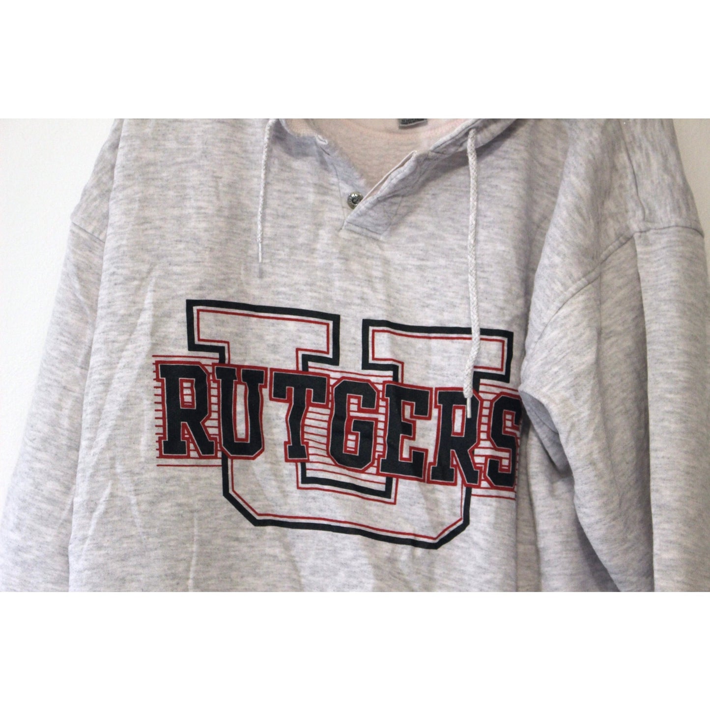 Vintage Rutgers University Hooded Sweatshirt XL