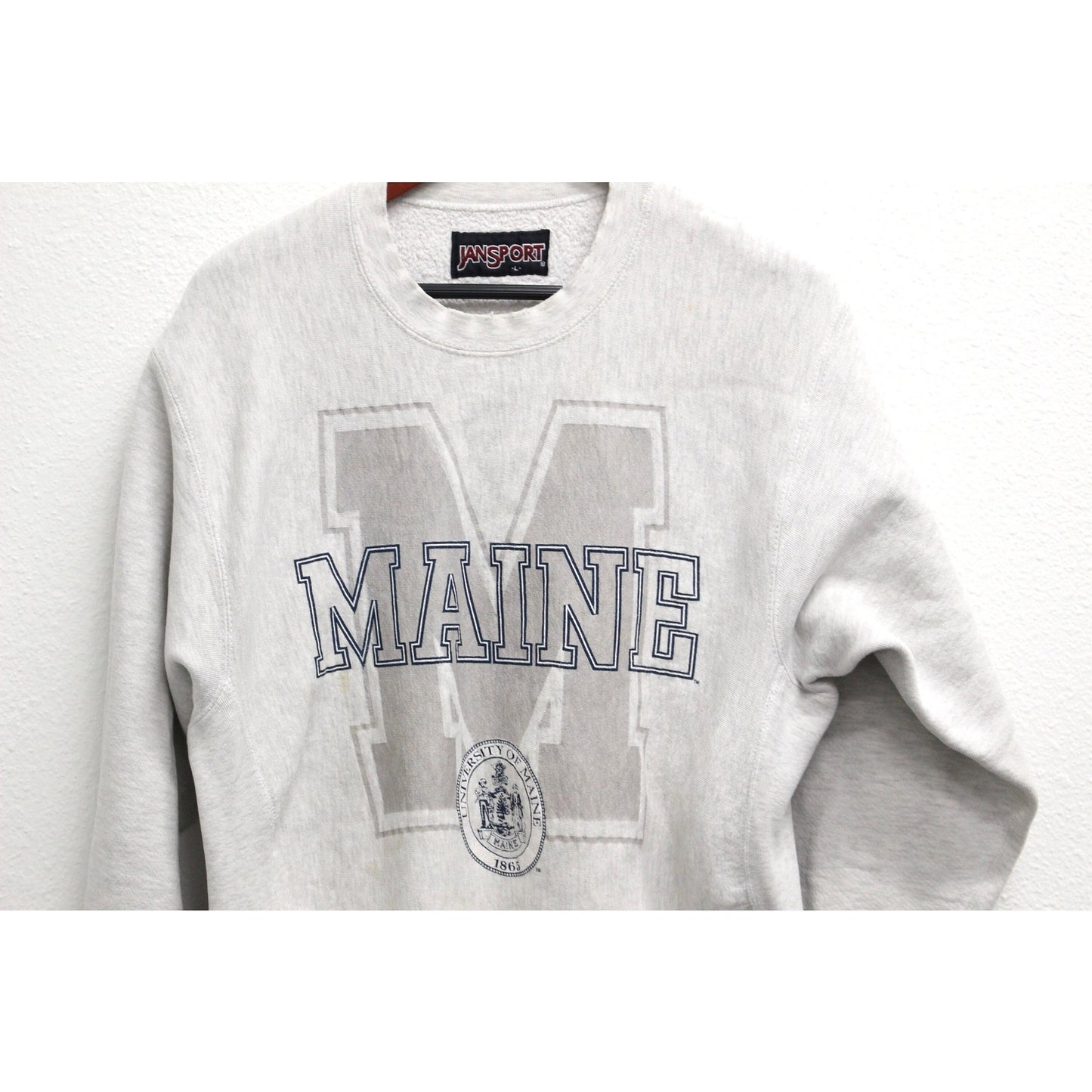 Vintage University of Maine Black Bears Sweatshirt Large