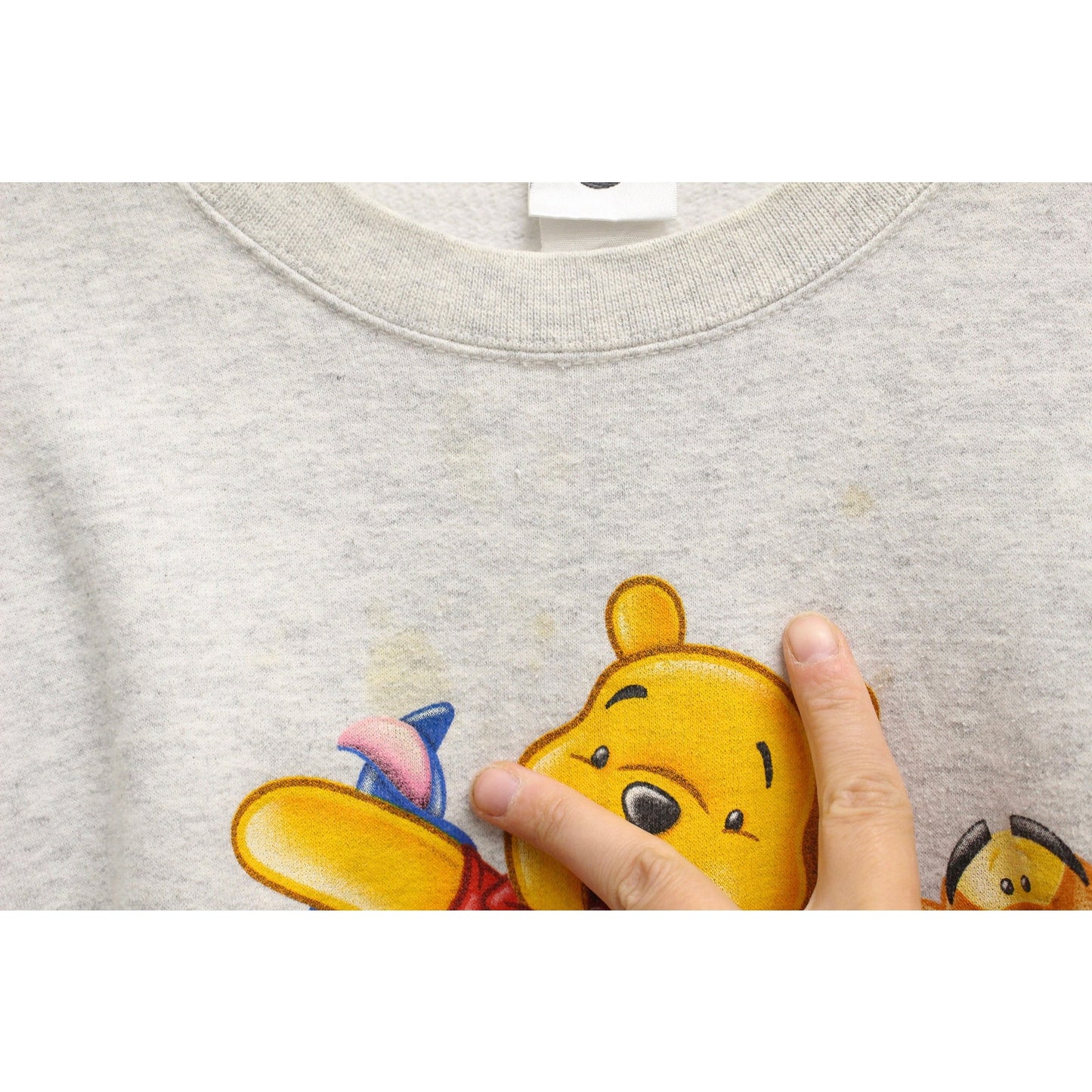 Vintage Disney Winnie the Pooh and Friends Get Serious Sweatshirt Large