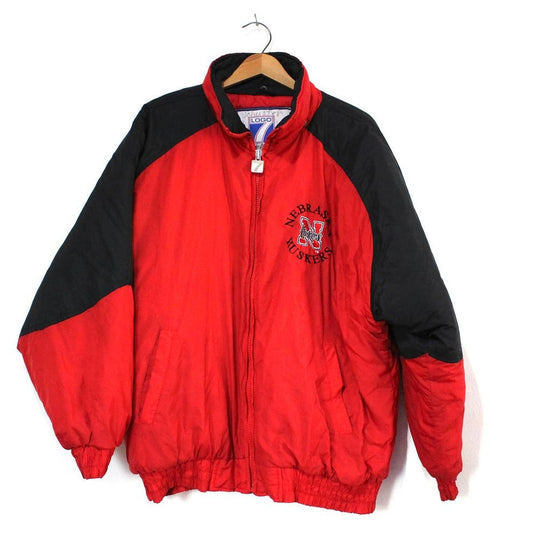 Vintage University of Nebraska Cornhuskers Huskers Jacket Large