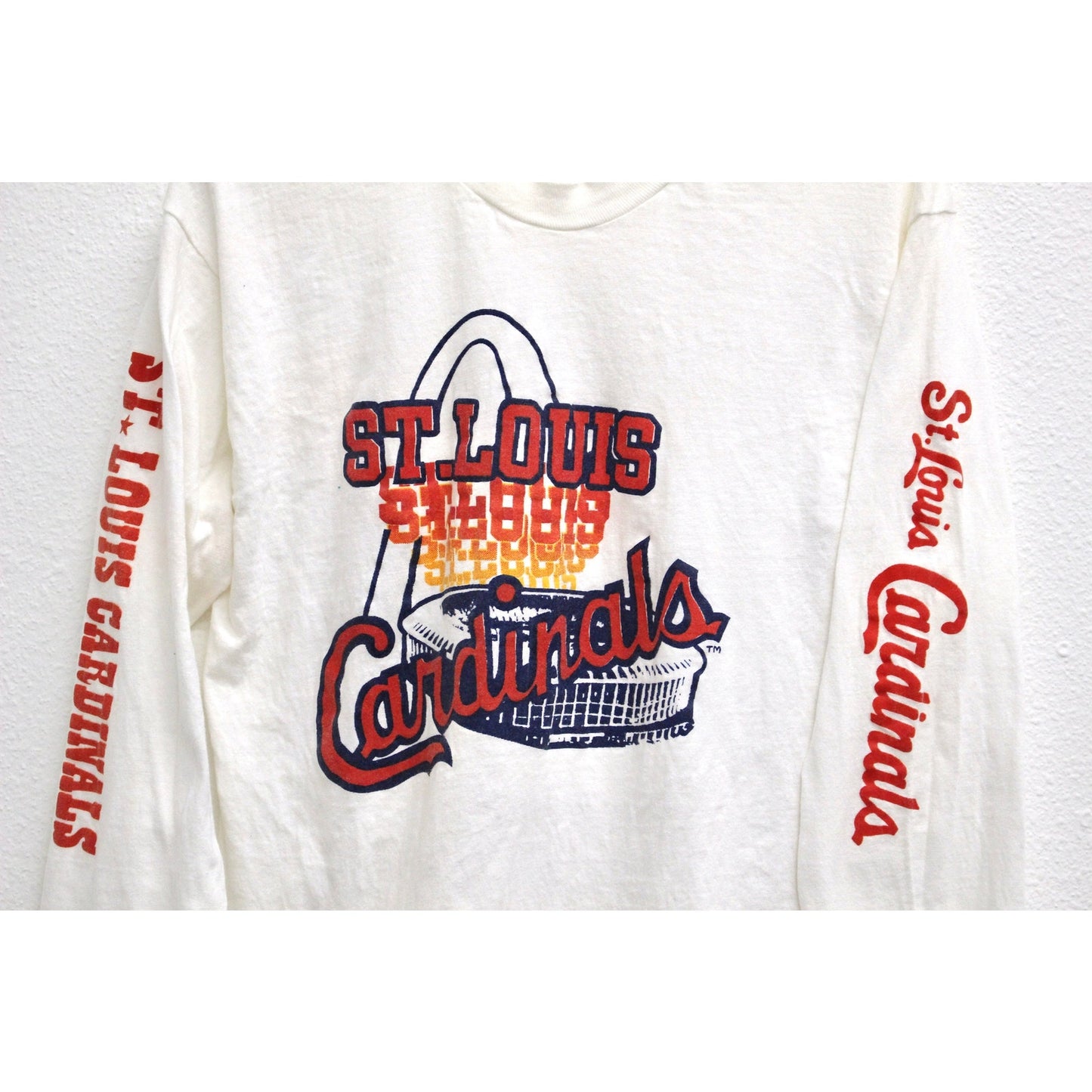 Vintage St Louis Cardinals Baseball Long Sleeve T Shirt XL