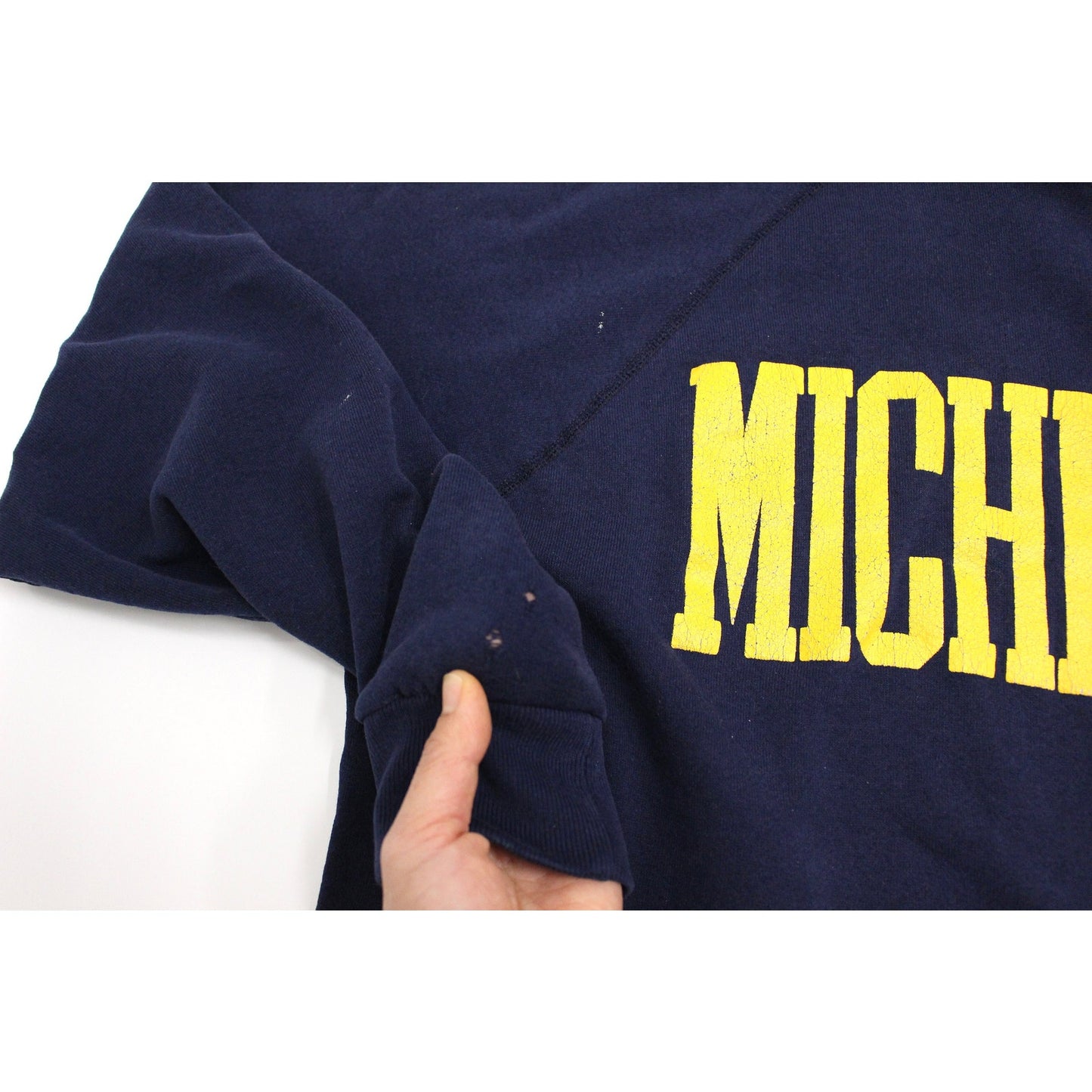 Vintage University of Michigan Wolverines Hooded Sweatshirt XL