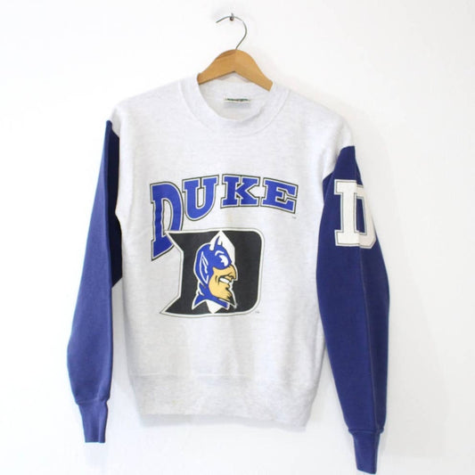 Vintage Kids Duke University Blue Devils Sweatshirt Medium