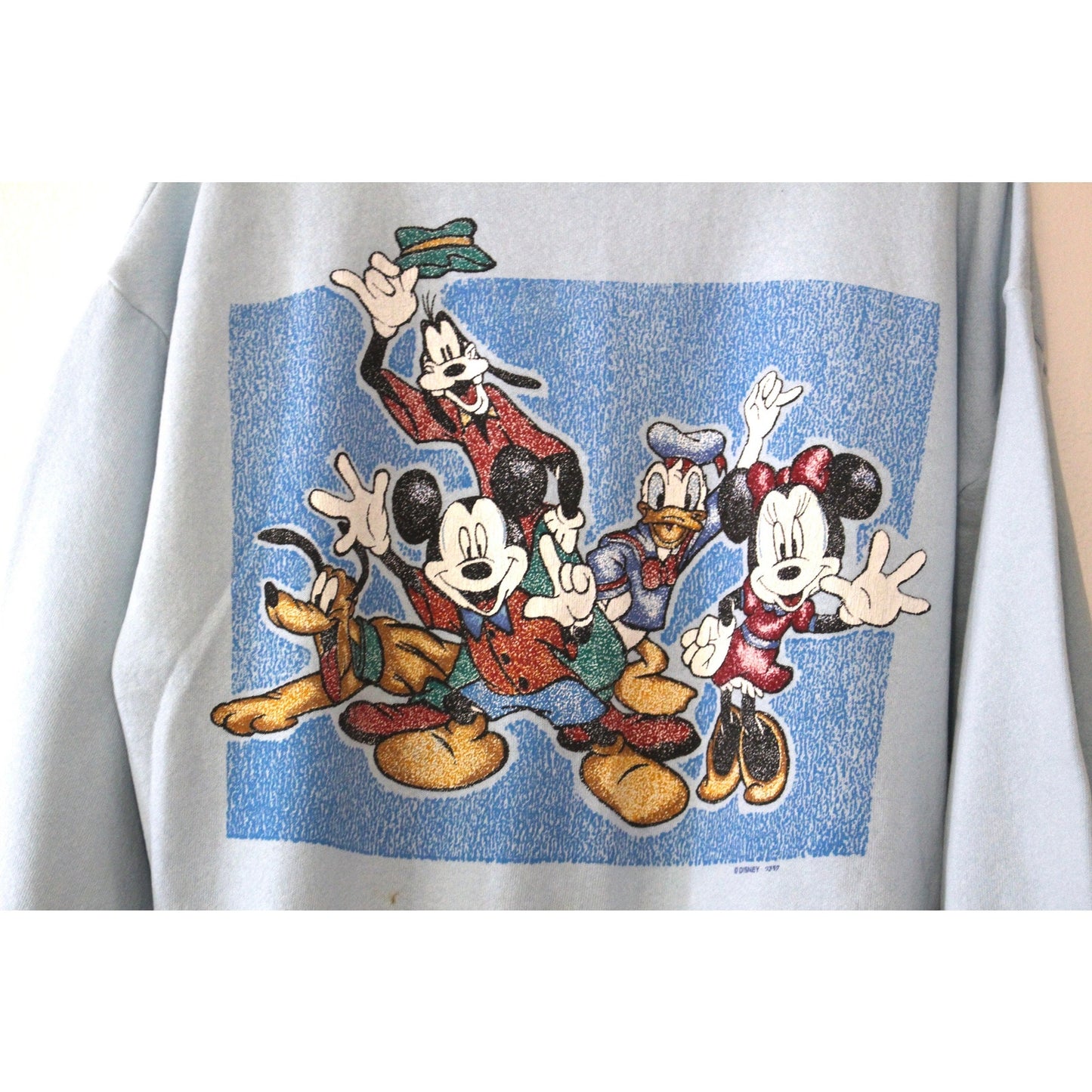 Vintage Walt Disney Mickey Mouse Characters Sweatshirt XL