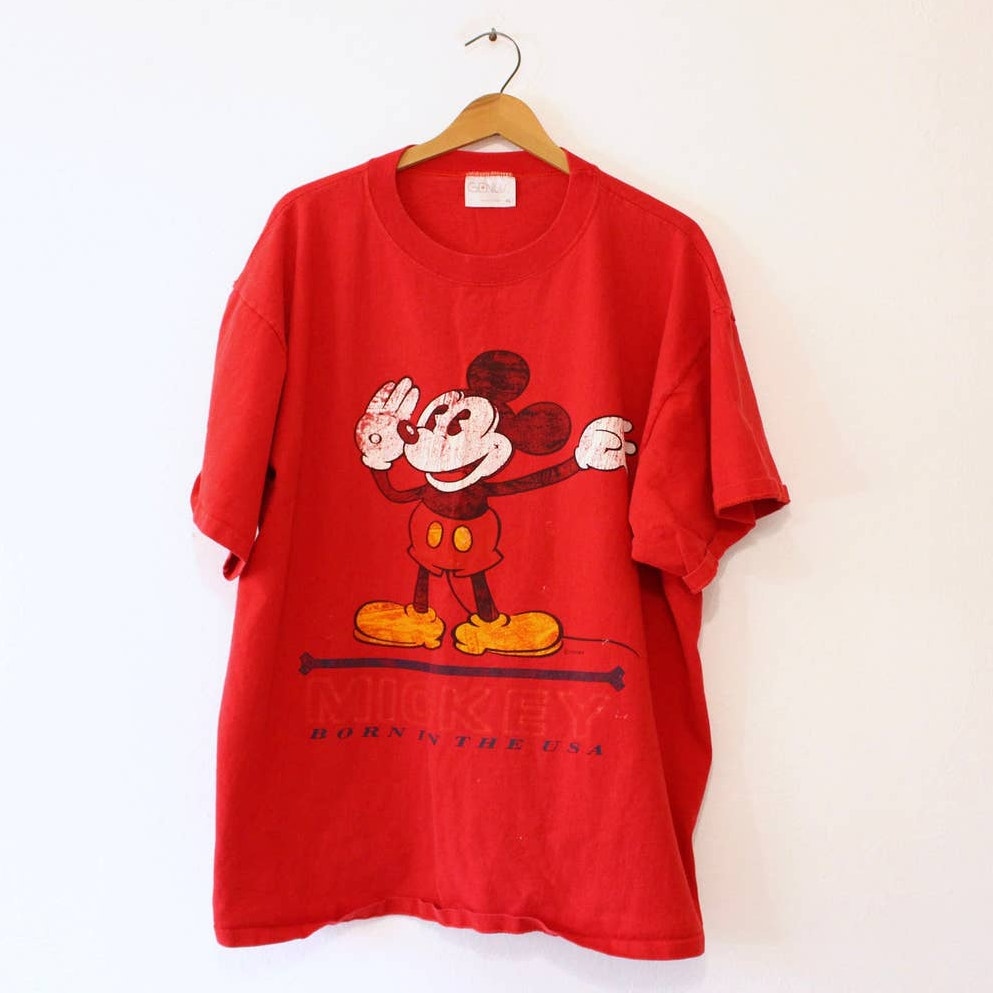 Vintage Walt Disney Mickey Mouse T Shirt XL