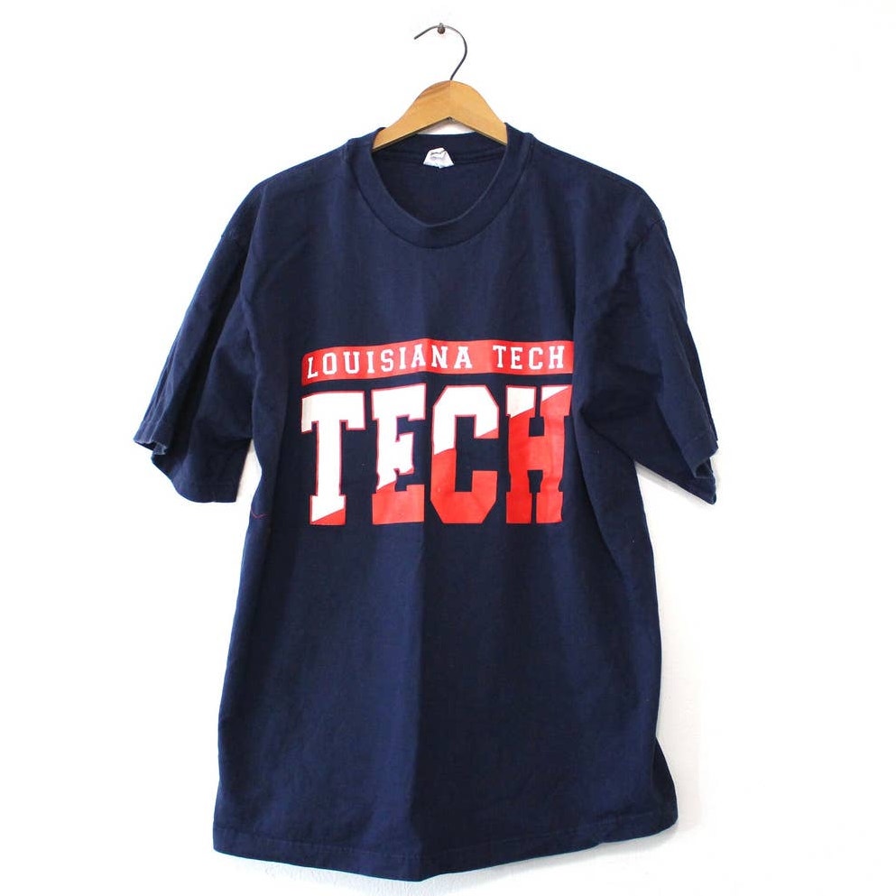 Vintage Louisiana Tech University T Shirt XL