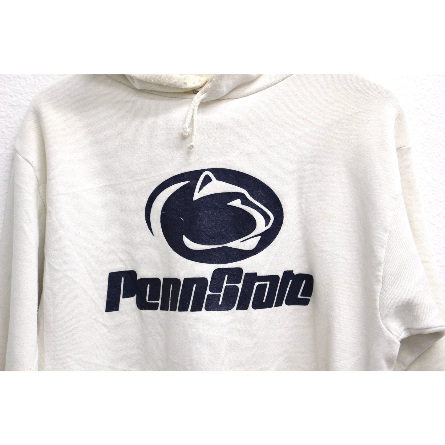 Vintage Penn State University Hooded Sweatshirt Large