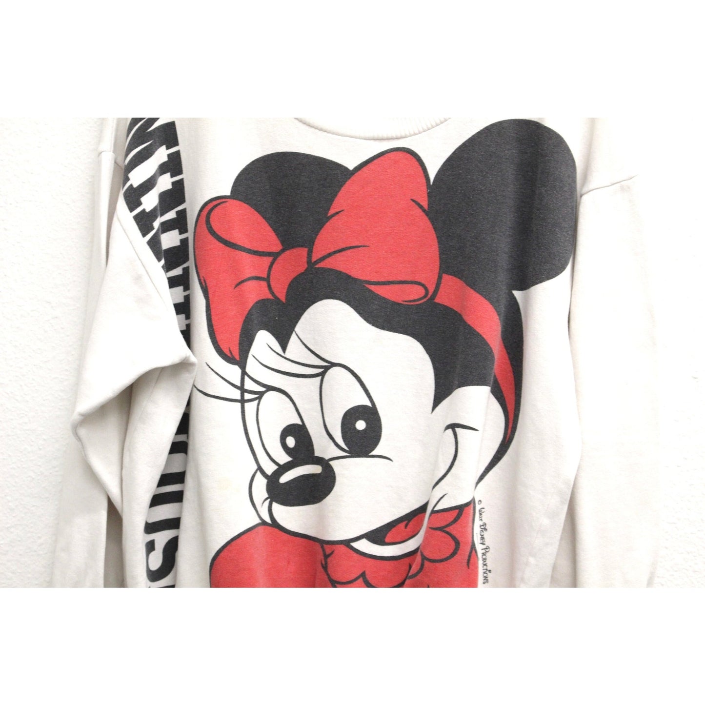 Vintage Walt Disney World Minnie Mouse Sweatshirt Large