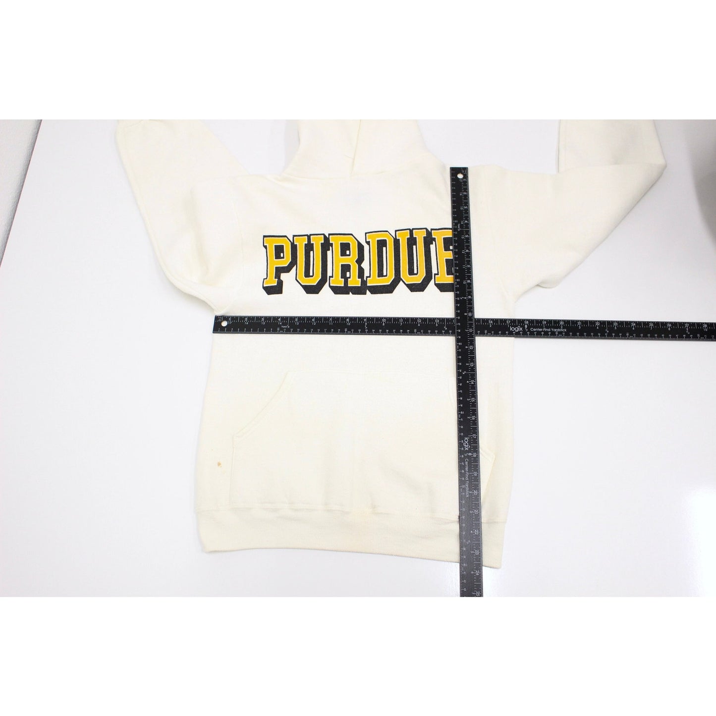 Vintage Purdue University Boilermakers Hooded Sweatshirt Small