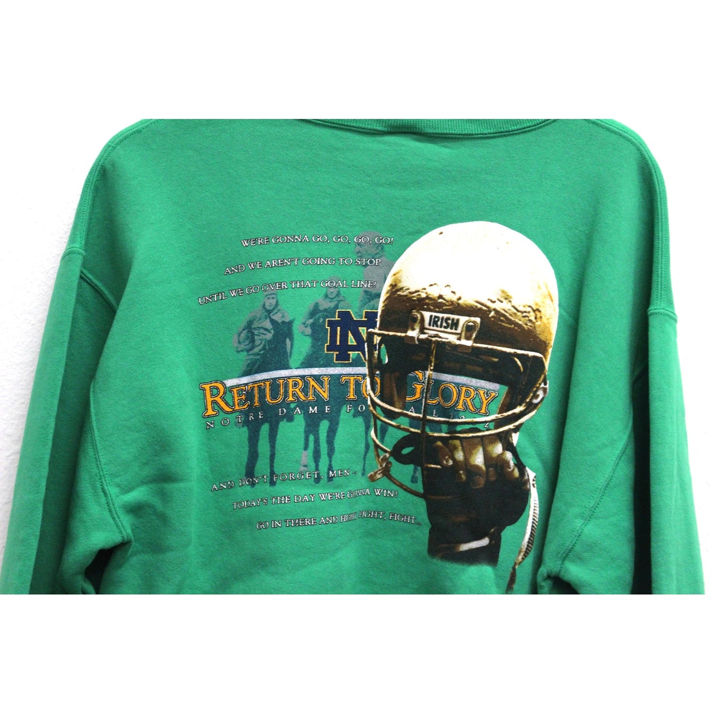 Vintage University of Notre Dame Fighting Irish Sweatshirt Medium