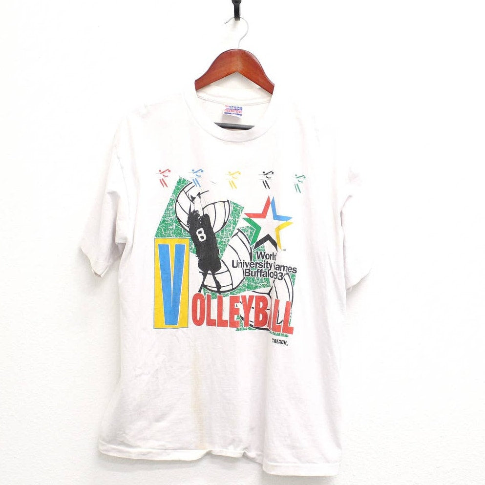 Vintage Volleyball World University Games 1993 T Shirt XL