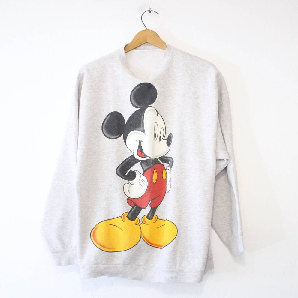 Vintage Walt Disney Mickey Mouse Sweatshirt Large