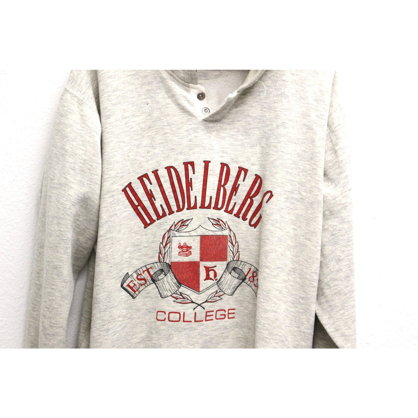 Vintage Heidelberg College Hooded Sweatshirt XL